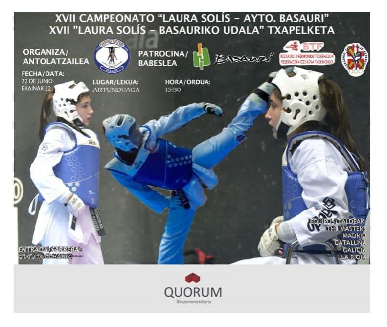 XVII Campionato de Taekwondo ‘Laura Solís – Concello de Basauri’