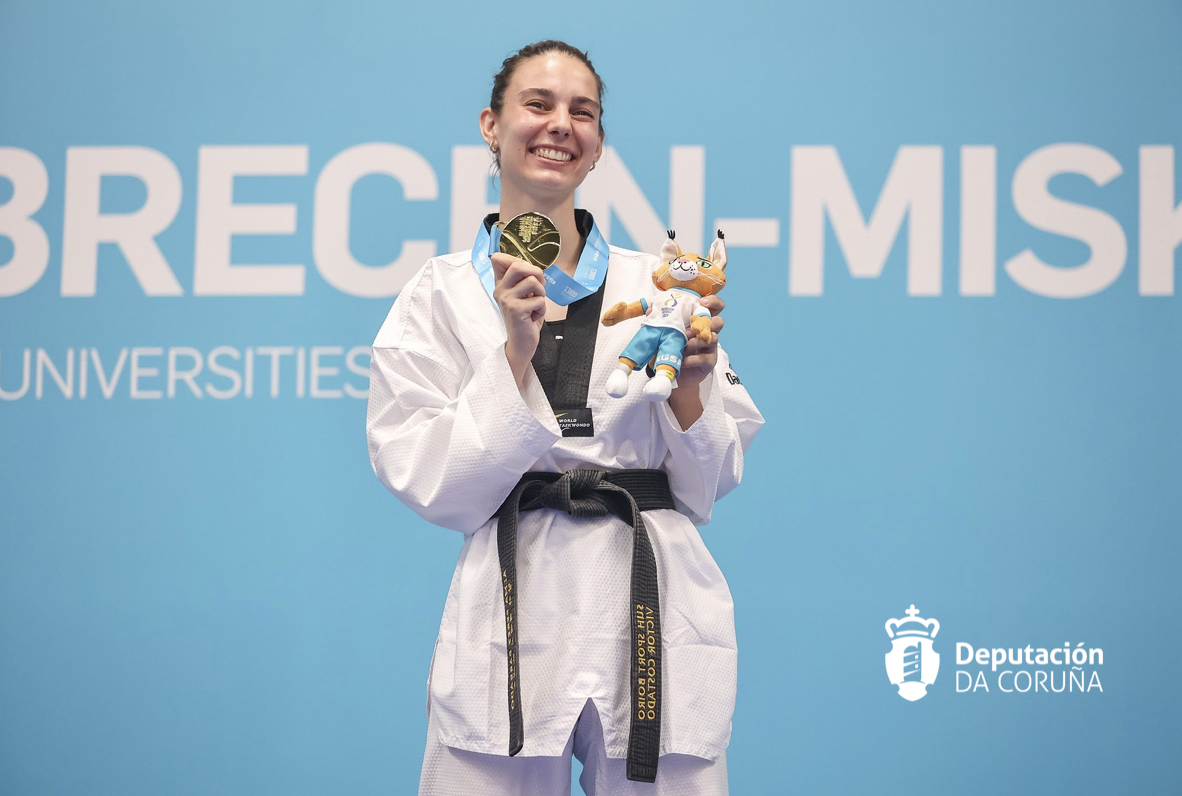 Alma Pérez se proclamó campeona europea universitaria 2024