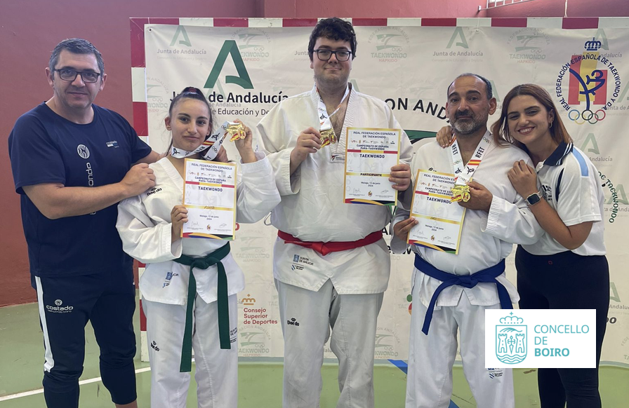 Costado Taekwondo Boiro novamente Campion de España